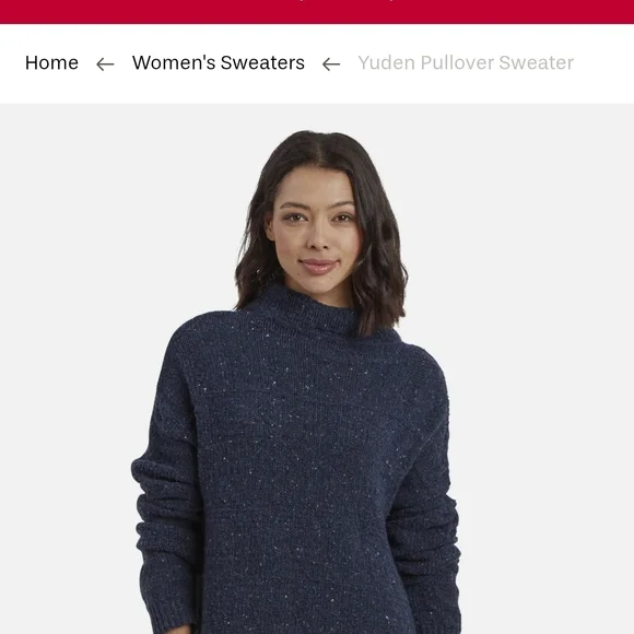 Women's Sherpa 'Yuden' Pullover Sweater - Picture 14 of 16